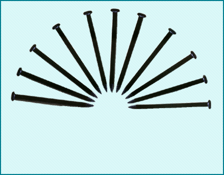 BLACK CONCRETE NAIL